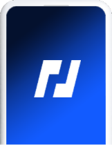 BitMEX App blue on mobile